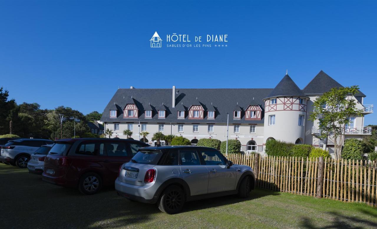 黛安酒店 Sables-dʼOr-les-Pins 外观 照片